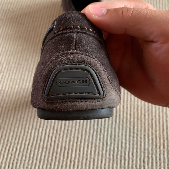 Men’s Coach Suede Loafers - Picture 4 of 7